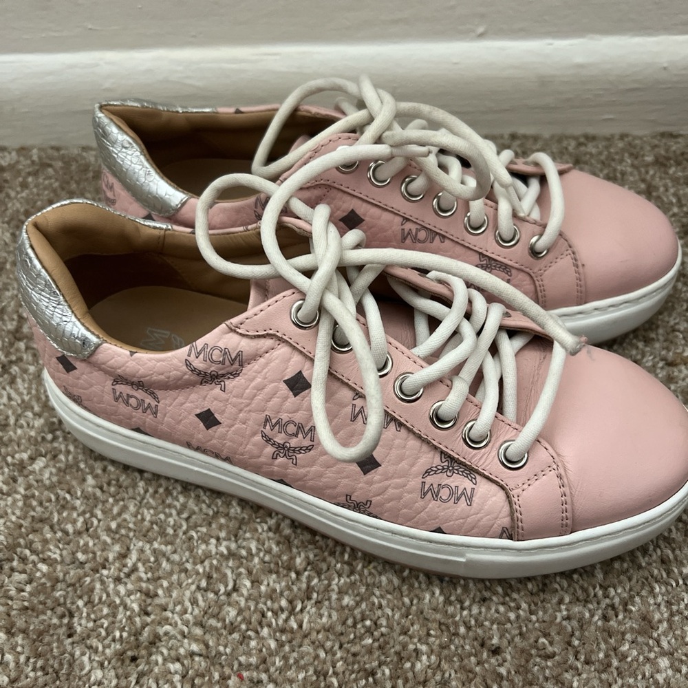 MCM Block Terrain Low Sneakers